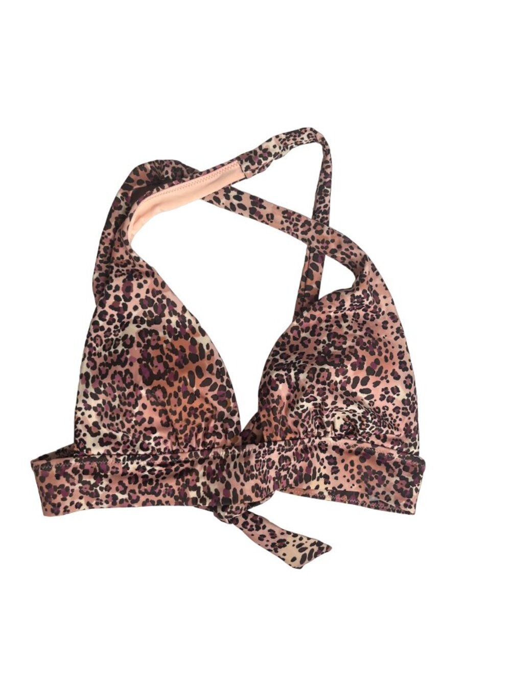 Shade & Shore Bikini Swim Top Womens Medium Pink Padded New Pool Beach